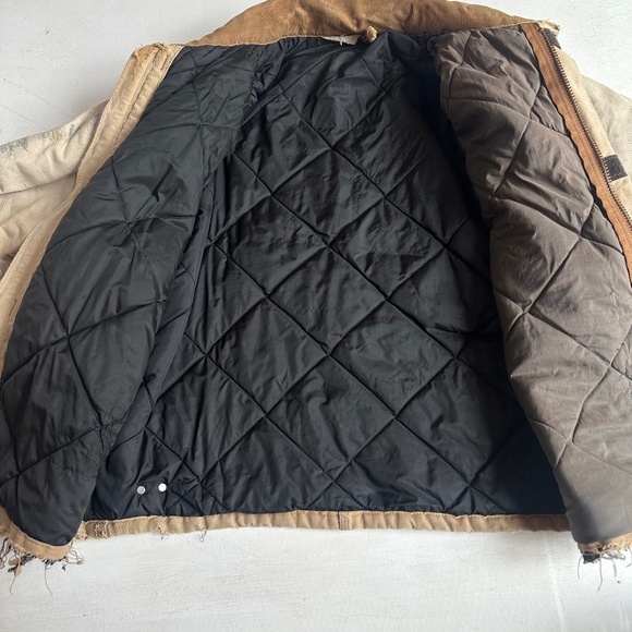 Carhartt Vintage Detroit Distressed Faded Arctic Insulated Jacket - Picture 8 of 9